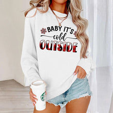 Load image into Gallery viewer, Baby It&#39;s Cold Track Sweatshirt
