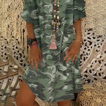 Load image into Gallery viewer, Camo Dress
