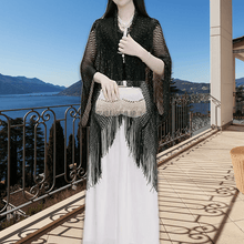Load image into Gallery viewer, Fringe Shawl with Sunscreen
