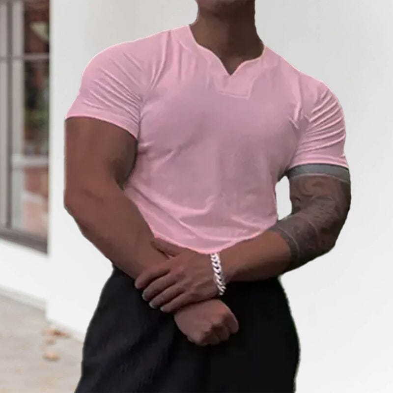 Muscle V-Neck T-Shirt