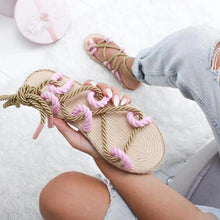 Load image into Gallery viewer, Roman Style Flat Sandals
