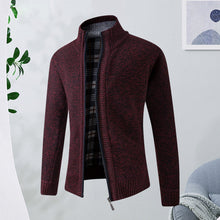 Load image into Gallery viewer, Cardigan Long Sleeve Knit Sports Sweater
