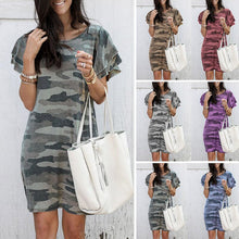Load image into Gallery viewer, Camo Print Dress
