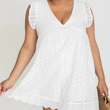 Load image into Gallery viewer, California Lace Dress Romper
