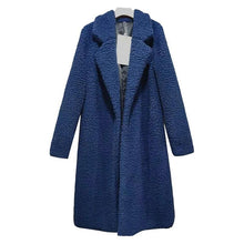 Load image into Gallery viewer, Long Fluffy Sherpa Coat Solid Teddy Bear Coats
