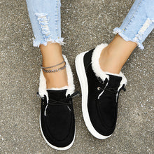 Load image into Gallery viewer, Low-Top Canvas Plush Shoes
