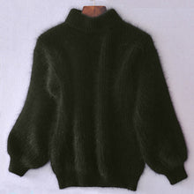 Load image into Gallery viewer, Cashmere Loose Solid Color Knit Sweater
