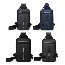 Load image into Gallery viewer, Multi-Usage Chest Bag with Charging Port
