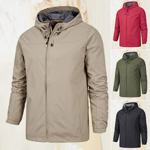 Load image into Gallery viewer, Thin Hooded Solid Color Jacket
