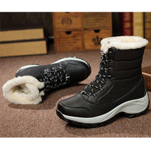 Load image into Gallery viewer, Waterproof Women High-Top Cotton Shoes
