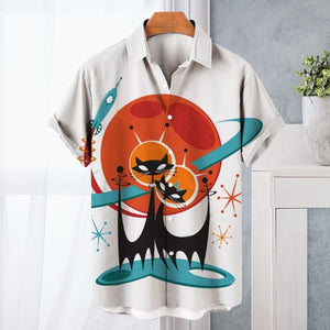 Digital Print Men's Shirt