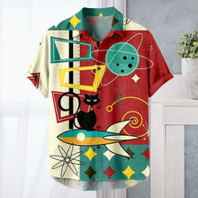 Load image into Gallery viewer, Digital Print Men&#39;s Shirt
