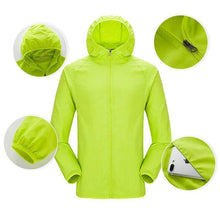 Load image into Gallery viewer, Lightweight Waterproof Windbreaker
