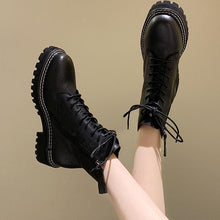 Load image into Gallery viewer, WOMEN&#39;S Genuine Leather straps Martin Boots
