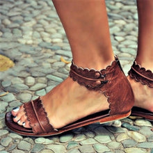 Load image into Gallery viewer, Women Sandals Fashion Flat Roman Shoes

