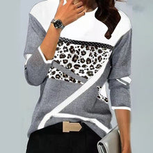 Load image into Gallery viewer, Women Long Sleeve Cute Crew Neck Sweatshirt
