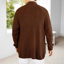 Load image into Gallery viewer, Men&#39;s Simple Pocket Cardigan
