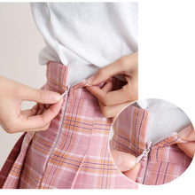 Load image into Gallery viewer, High Waist Pleated Skirt
