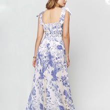 Load image into Gallery viewer, Sling Slit Floral Dress
