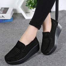 Load image into Gallery viewer, Womens Slip On Hollow Out Loafers
