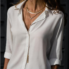 Load image into Gallery viewer, 【Summer Sale:50% OFF】V-Neck Chiffon Shirt
