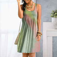 Load image into Gallery viewer, Tie-Dye Casual Sleeveless Dress
