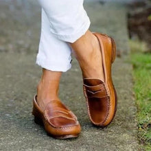 Load image into Gallery viewer, Women Soft Moccasins With Genuine Leather Flats
