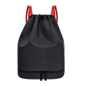 Drawstring Backpack with Shoe Box