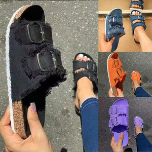 Summer Denim Casual Sandals