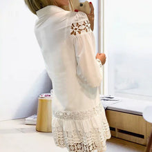 Load image into Gallery viewer, Women&#39;s Shirt Knee Length Dress
