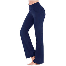 Load image into Gallery viewer, Women&#39;s High Waist and Flared Leg Yoga Pants
