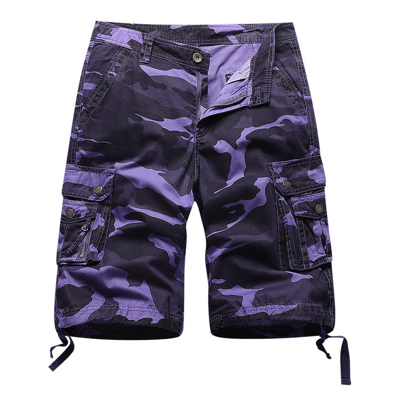 Multi-pocket Men's Sports Shorts