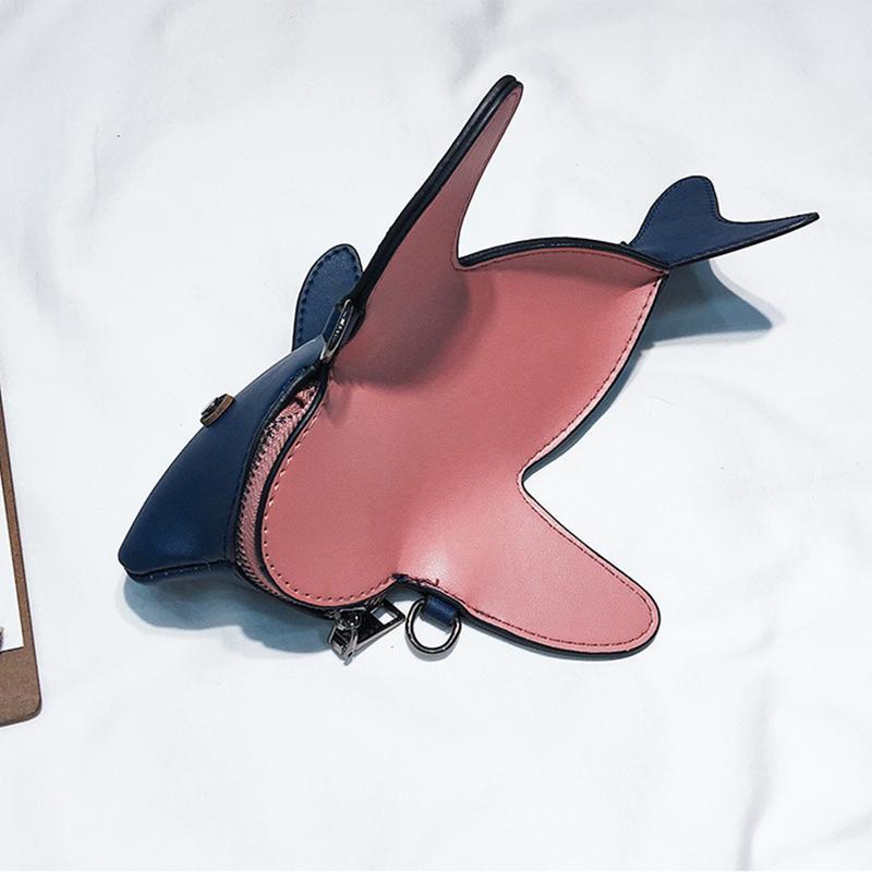 Lovely Shark Shaped Crossbody Bag