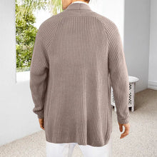 Load image into Gallery viewer, Men&#39;s Simple Pocket Cardigan
