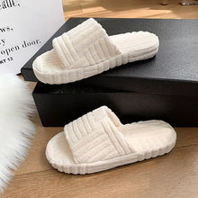 Load image into Gallery viewer, Fluffy Embossed Slippers
