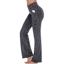 Load image into Gallery viewer, Women&#39;s High Waist and Flared Leg Yoga Pants
