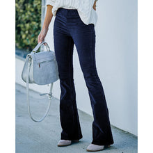 Load image into Gallery viewer, Corduroy Flare Lounge Pants
