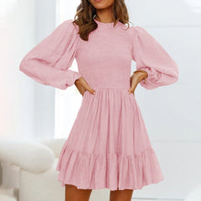 Load image into Gallery viewer, Long Sleeve Ruffle Dress
