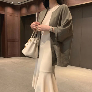 Loose Vintage Autumn Jacket