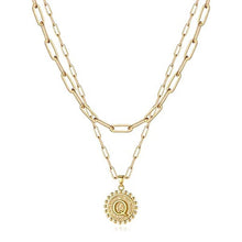 Load image into Gallery viewer, Gold Initial Necklaces for Women
