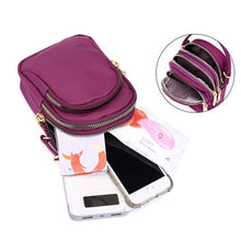 Load image into Gallery viewer, Small colored shoulder bag for women
