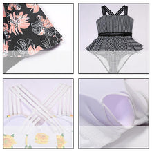Load image into Gallery viewer, Sexy Mesh Lotus Leaf Skirt May Swimsuit
