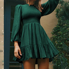 Load image into Gallery viewer, Long Sleeve Ruffle Dress
