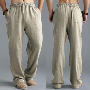 Elastic Drawstring Trousers