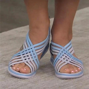 Women's Sports Braided Fish Mouth Sandals