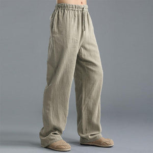 Elastic Drawstring Trousers