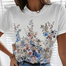 Load image into Gallery viewer, Women&#39;s Clothing Casual Loose Short-sleeved Top
