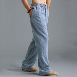 Elastic Drawstring Trousers