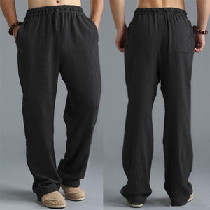 Elastic Drawstring Trousers