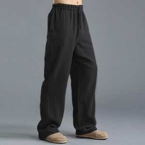 Elastic Drawstring Trousers